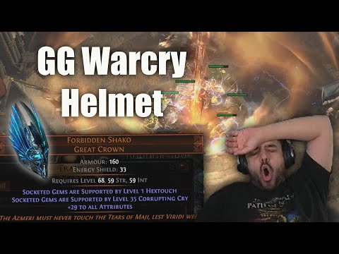 I never thought this helmet would even EXIST... Path of Exile Ancestors