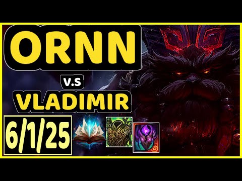 ESA (ORNN) vs VLADIMIR - 6/1/25 KDA TOP GAMEPLAY - BR Ranked GRANDMASTER