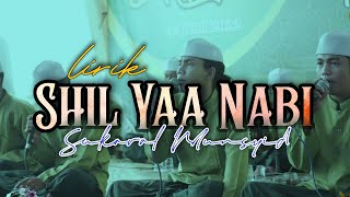 Download lagu Lirik Shil Yaa Nabi (Arab & Terjemahan) || Sukarol Munsyid #banjari mp3 Download lagu Lirik Shil Yaa Nabi (Arab & Terjemahan) || Sukarol Munsyid #banjari mp3