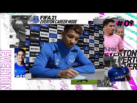 NEW SIGNING AND NEW CONTRACT FEATURE!! FIFA 21 | Everton Career Mode Ep9