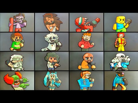 Fan Favorite FNF MODS Friday Night Funkin Collection Pancake Art