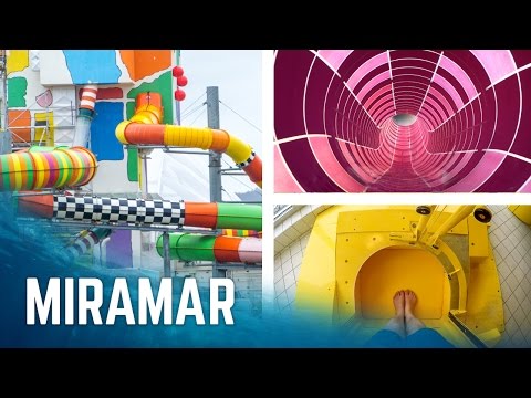 Alle Rutschen im Miramar Weinheim! (2017 Version - inklusive AquaCrater)