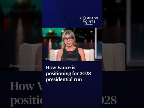 How Vance is positioning for 2028 presidential run