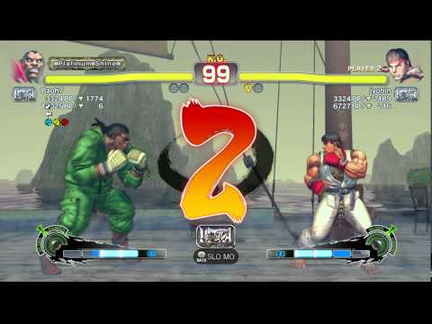 USFIV~ Balrog (Baoh7) vs.  Ryu (jyobin) HD