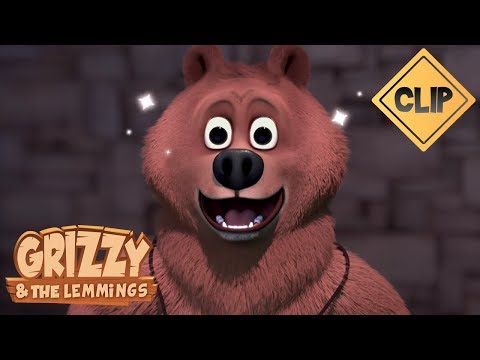 Bébé Grizzy découvre la pâte à tartiner - Grizzy et les Lemmings