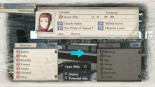 Valkyria Chronicles 4 all 10 unlockable characters