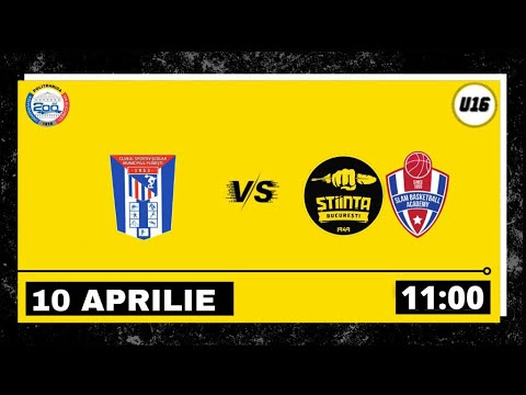 LIVE 🏀 C.N. U16M CSU Știința Slam A București vs. CSȘ Ploiești