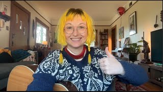 Singing songs and answering questions :)