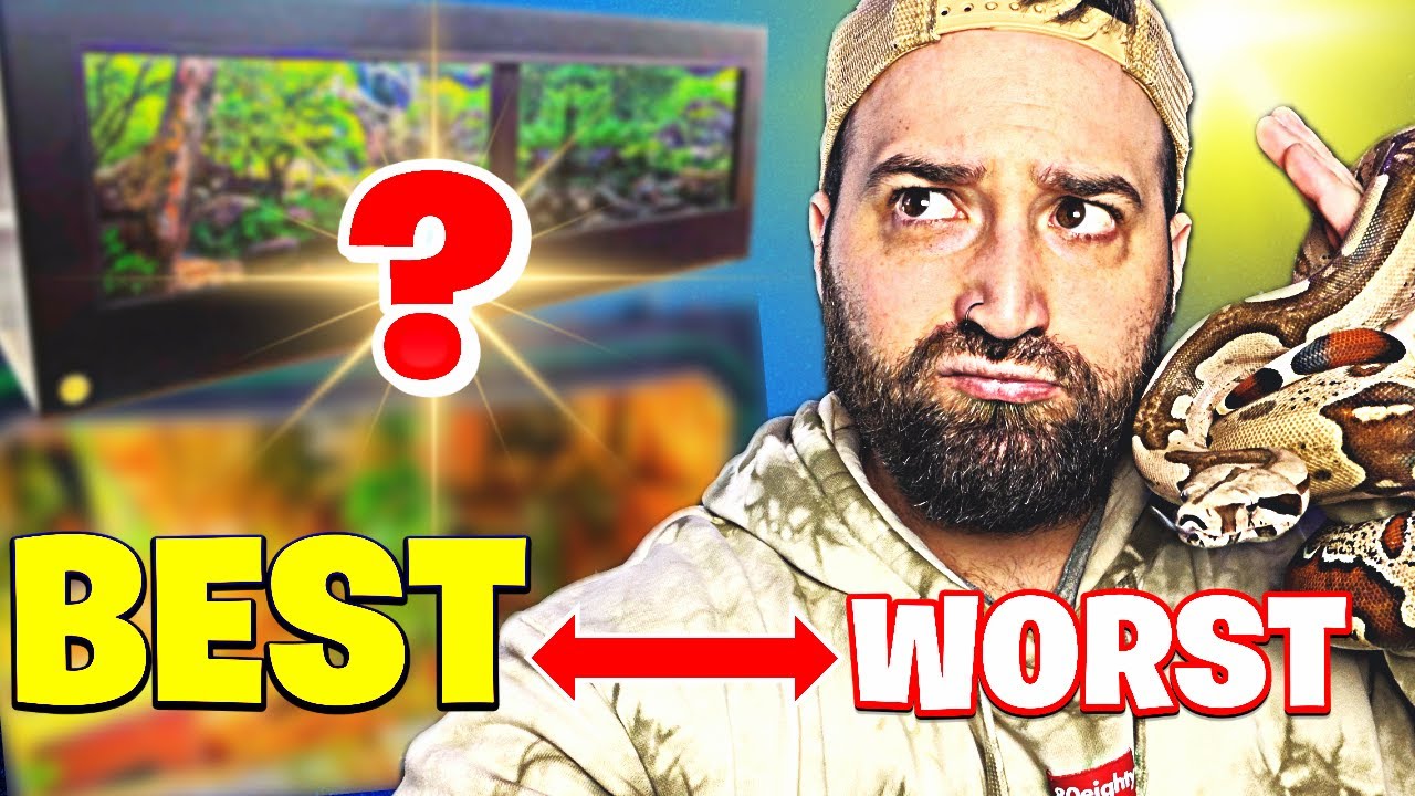 Best Snake Enclosures RANKED | Best To WORST!