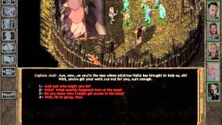 Let's Play Baldur's Gate 2, Part 54 - D'Arnise Keep (We're too late!)