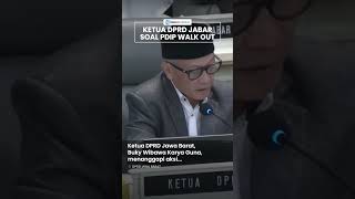 Fraksi PDIP Walk Out saat Rapat gegara Merasa Direndahkan Dedi Mulyadi, Ini Respons Ketua DPRD Jabar