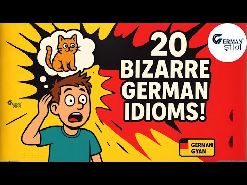 The 20 Most Bizarre German Idioms! 🇩🇪 | Funny & Strange Phrases Explained | @GermanGyan