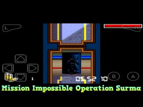 mission impossible operation surma gba cheats