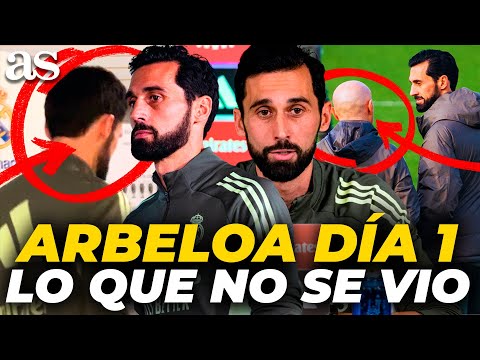 LO QUE NO SE VIO del DÍA 1 de ARBELOA al FRENTE del REAL MADRID: PRIMERA FRASE, PINTUS, SALUDOS...