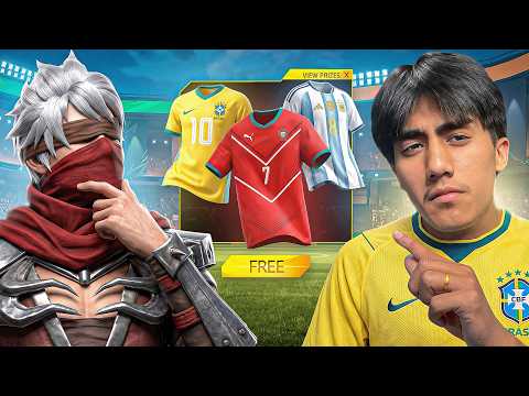 Finally Got My Favorite World Cup Jersey in Free Fire! 😍👕