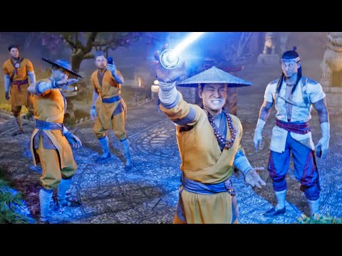 Raiden Acquires the Power of Thunder and Lightning Scene