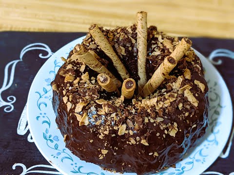BEST Chocolate Bundt Cake | How to make Chocolate Bundt cake with Chocolate ganache recipe at home