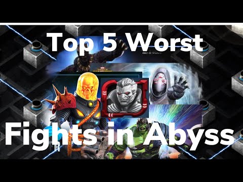 Top 5 Worst Fights in the Abyss of Legends | Marvel Contest of Champions