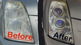 How to remove water and moisture trapped inside your car's headlight