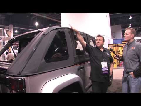Rampage Frameless Jeep Top
