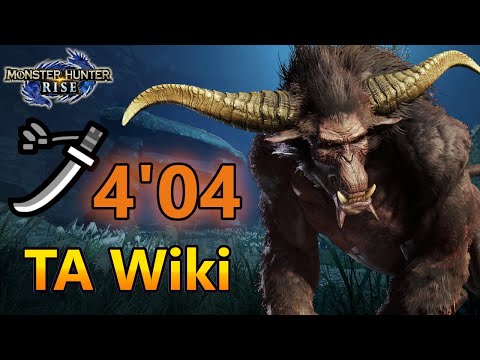 SF Super Rajang TA Wiki Rules Longsword Speedrun