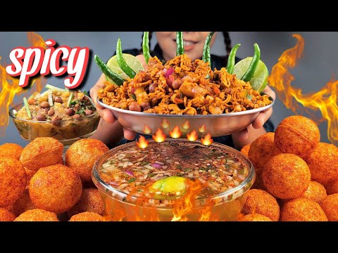 🔥SPICY PANIPURI CHALLENGE🔥 WITH 15+ CHILLIES | PANIPURI EATING CHALLENGE | EATING VERY SPICY FOOD