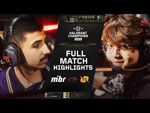 MIBR vs. RRQ | MATCH HIGHLIGHTS | VALORANT Champions Paris 2025 - Group Stage