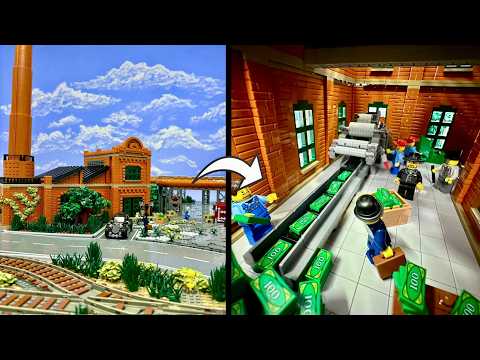 Das Comeback der Geldfälscher! - Bau einer Lego Stadt Teil 324.