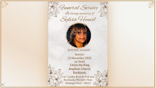 Funeral Service of Sylvia Hewel