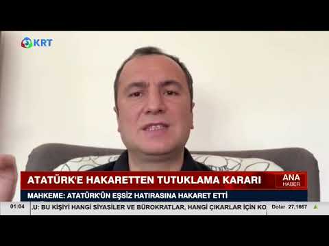 Genel Başkanımız Kadem Özbay, Cumhuriyetimizin Kurucusu büyük önderimiz Mustafa Kemal Atatürk`ün fotoğrafına saygısızlık yapan çocuk ile ilgili KRT Tv`ye açıklamalarda bulundu. 22/09/2023 | EĞİTİM İŞ