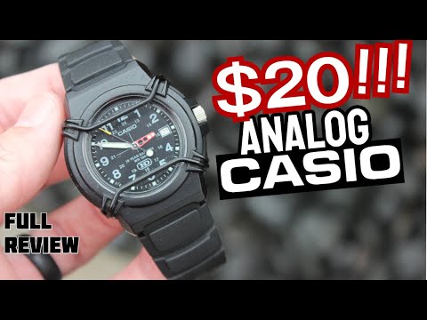 Awesome Analog CASIO for $20 (HDA-600B-1BVCF) | Full Review