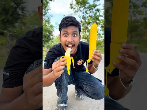 Squishy Banana VS Banana Foldable Umbrella