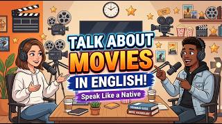 Talk About MOVIES in English!Easy Conversation for Beginners  English Session