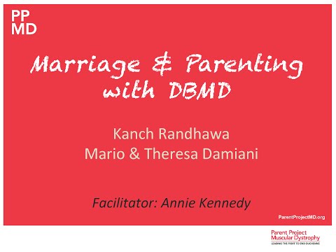 Marriage & Parenting with Muscular Dystrophy (PPMD's 2015 Duchenne/Becker Transitions Meeting)