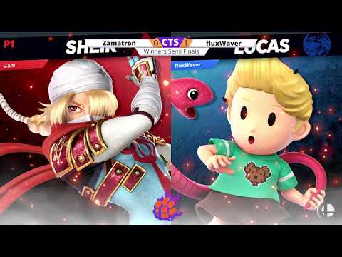 Clocktower Smash 74 - Winners Semis - Zamatron (Jigglypuff, Sheik) vs. fluxWaver (Lucas) - SSBU