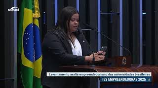 Senado recebe Índice de Instituições de Ensino Superior Empreendedoras