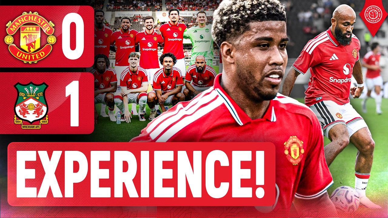 Academy Experience! Manchester United Vs Wrexham | LIVE Match Review