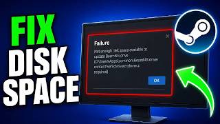 How to Fix Steam “Not Enough Free Disk Space” Error (Complete Guide)
