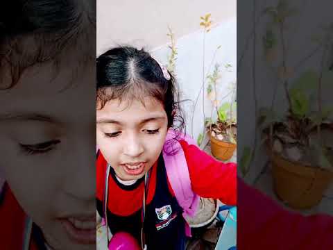 Iffah is playing in her school | #school #kids #girl