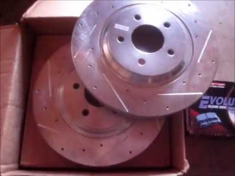 Brakemotive Drilled and Slotted Rotors Evolution Ceramic brake pads combo initial impressions/review