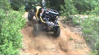 preview picture of video '2 TJ's go vertical at Southington Offroad Park 7-6-2013'