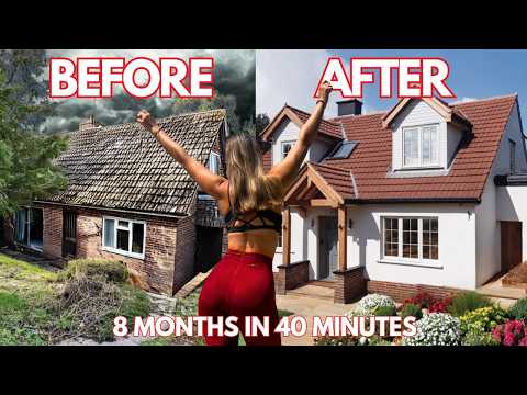 Derelict House Renovation Time Lapse / Extreme DIY Transformation