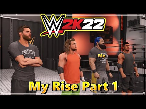 WWE 2K22 My Rise Part 1 on PS5 Clint Griffon Debuts (My Real Life Gimmick)!
