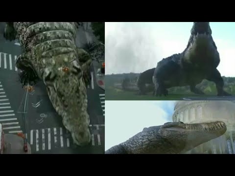 2025 Armageddon [2022] - Crocosaurus / Giant Crocodile Screen Time