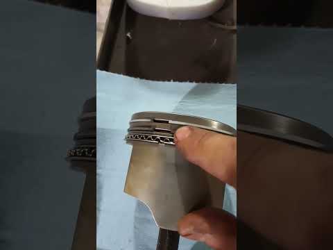 Correct way to install engine rings #mechanics #information #automobiles
