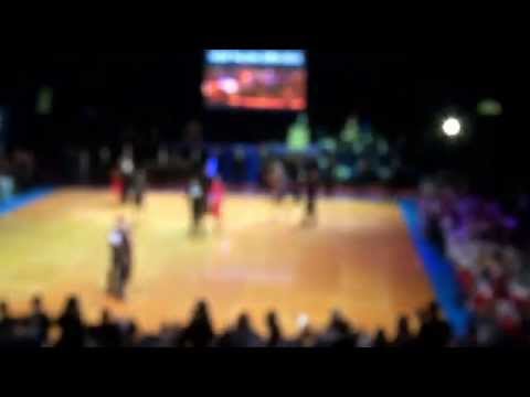 00126 WDSF International Open LA, 1/2 final. Samba. WDSF OPEN TALLINN 29.11.2015