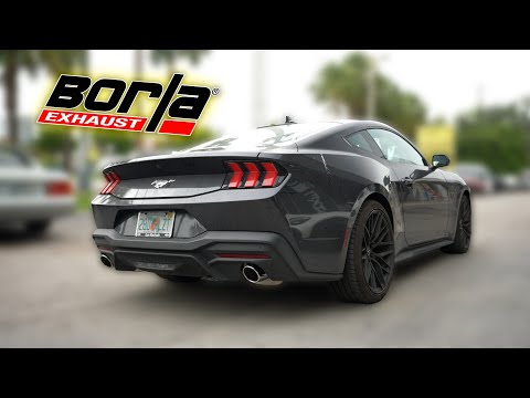 Mustang Ecoboost with Borla Atak Exhaust | **2024** Brand NEW