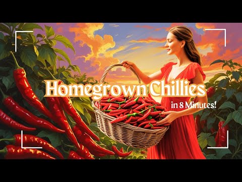 4K - Unlock the Secret to Homegrown Chillies in 8 Minutes!