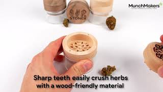 Smoakjar Wooden Grinder