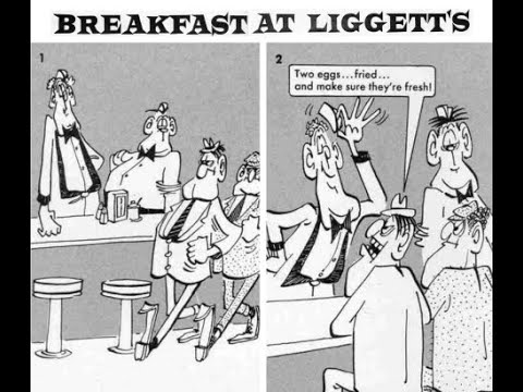 "Breakfast At Liggett's."  MAD's Don Martin cartoon